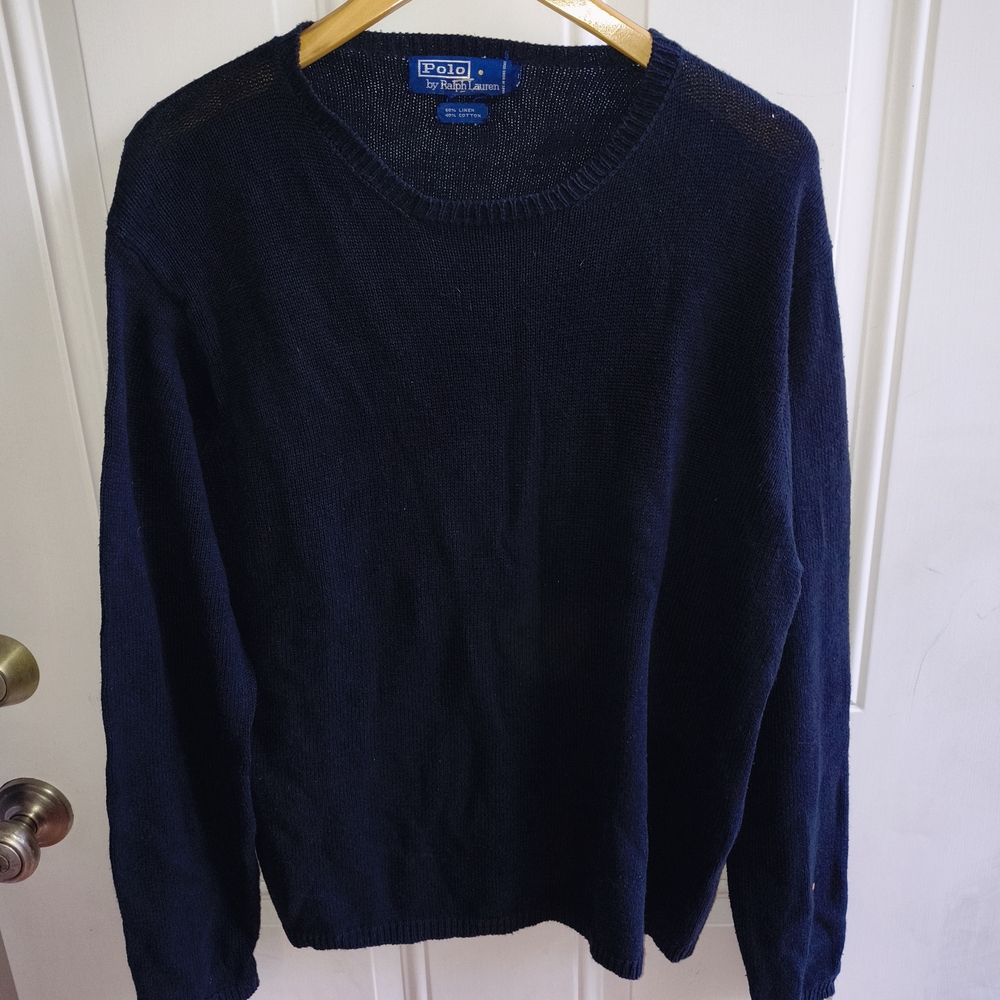 Polo by Ralph Lauren Men's Navy Sweater